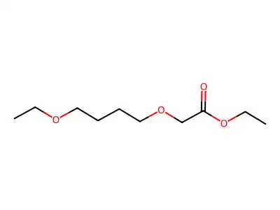 Ethyl (4-ethoxybutoxy)acetate structure