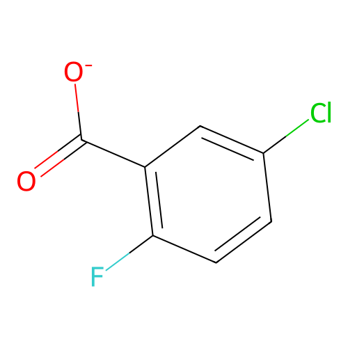 5-Chloro-2-fluorobenzoate structure
