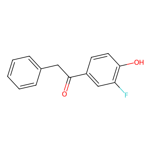 1-(3-Fluoro-4-hydroxyphenyl)-2-phenylethanone structure