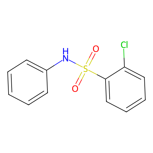 2-chloro-N-phenylbenzenesulfonamide structure