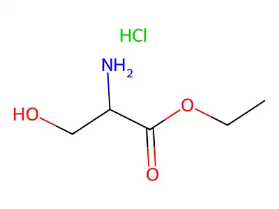 Ethyl 2-amino-3-hydroxypropanoate structure