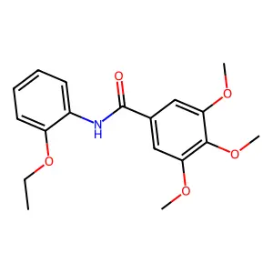 N-(2-ethoxyphenyl)-3,4,5-trimethoxybenzamide structure