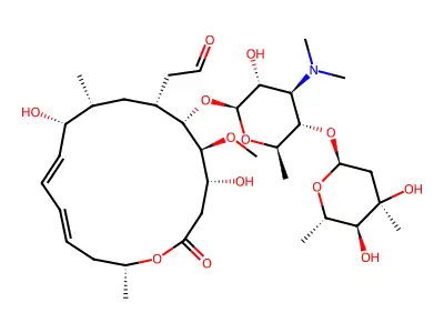 Leucomycin V structure