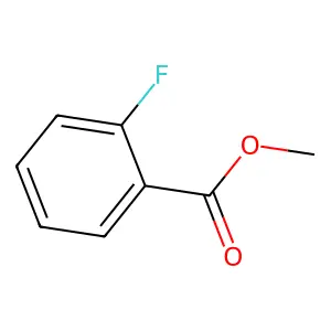 Benzoic acid, 2-fluoro-, methyl ester structure