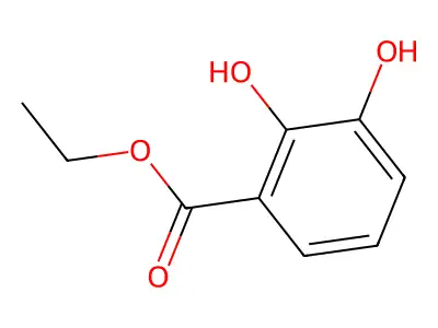 Ethyl 2,3-dihydroxybenzoate structure