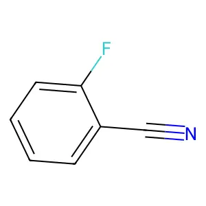 2-Fluorobenzonitrile structure