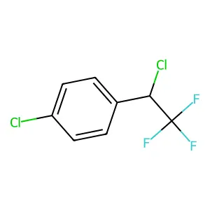 1-Chloro-4-(1-chloro-2,2,2-trifluoroethyl)benzene structure
