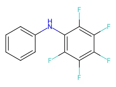 2,3,4,5,6-pentafluoro-N-phenylaniline structure