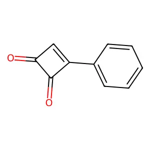 3-Phenyl-3-cyclobutene-1,2-dione structure