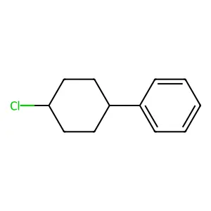 (4-Chlorocyclohexyl)benzene structure
