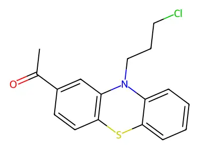 1-(10-(3-Chloropropyl)-10H-phenothiazin-2-yl)ethan-1-one structure