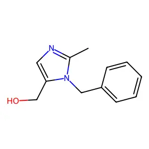 (3-Benzyl-2-methylimidazol-4-yl)methanol structure
