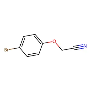 (4-Bromophenoxy)acetonitrile structure