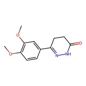 3-(3,4-dimethoxyphenyl)-4,5-dihydro-1H-pyridazin-6-one structure