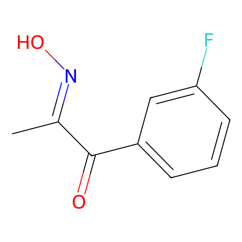 1-(3-Fluorophenyl)-2-(hydroxyimino)propan-1-one structure