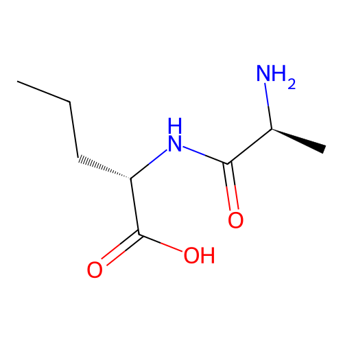 Norvaline, alanyl- structure