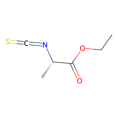 ethyl (2S)-2-isothiocyanatopropanoate structure