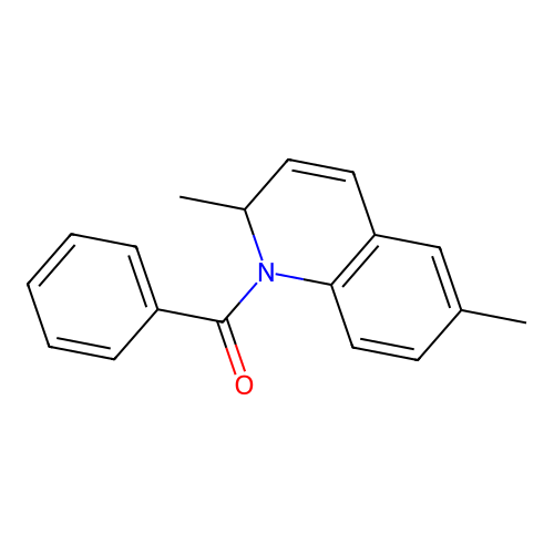 (2,6-Dimethyl-2H-quinolin-1-yl)-phenyl-methanone structure