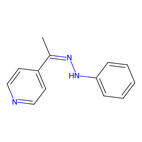 4-(1-(2-Phenylhydrazono)ethyl)pyridine structure