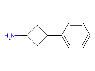 3-Phenylcyclobutan-1-amine structure