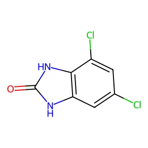 4,6-Dichloro-1,3-dihydro-2H-benzimidazol-2-one structure