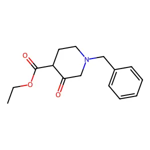 ethyl (4S)-1-benzyl-3-oxopiperidine-4-carboxylate structure