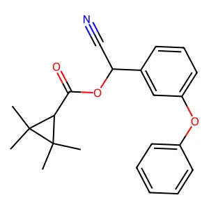 甲氰菊酯 structure