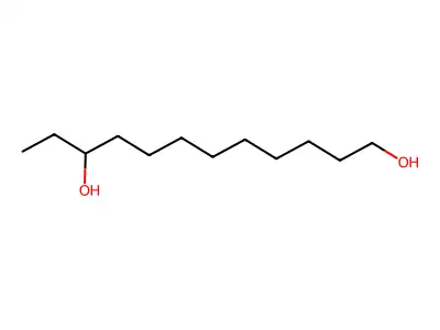 (10S)-dodecane-1,10-diol structure