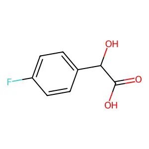 4-氟扁桃酸 structure