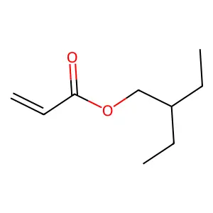 2-Ethylbutyl acrylate structure