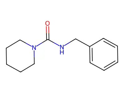 N-benzylpiperidine-1-carboxamide structure