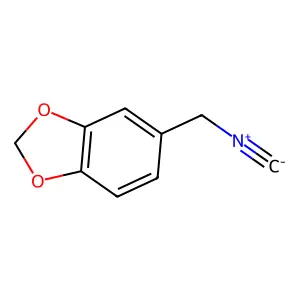 1,3-Benzodioxole, 5-(isocyanomethyl)- structure