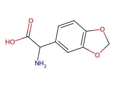 2-Amino-2-(2,3-dihydrobenzo[b][1,4]dioxin-6-yl)acetic acid structure