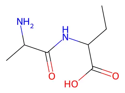 2-(2-氨基丙酰氨基)丁酸 structure
