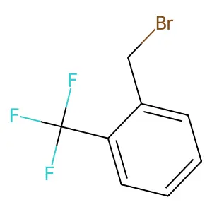 1-(Bromomethyl)-2-(trifluoromethyl)benzene structure