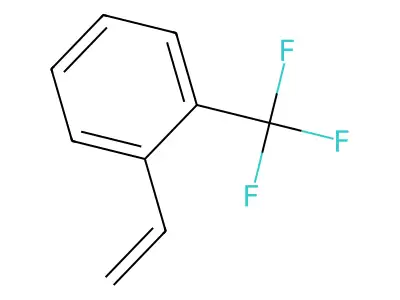 o-(Trifluoromethyl)styrene structure