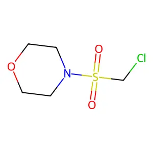 4-(Chloromethanesulfonyl)morpholine structure