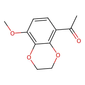 1-(8-Methoxy-2,3-dihydro-1,4-benzodioxin-5-yl)ethanone structure
