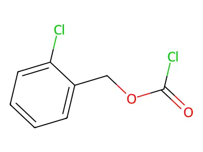 2-Chlorobenzyl chloroformate structure