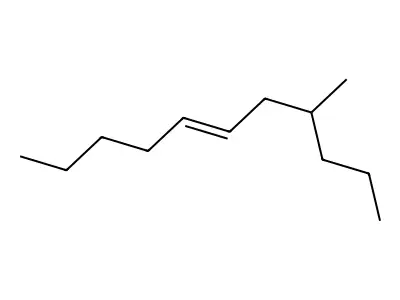 5-Undecene, 8-methyl-, (E)- structure