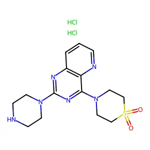 2-(1-Chloro-1,1,3,3,3-pentafluoro-2-hydroxypropan-2-yl)cyclopentan-1-one structure