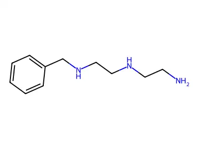 1-苄基二乙烯三胺 structure