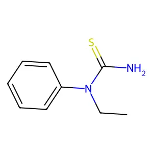 Thiourea, N-ethyl-N'-phenyl- structure
