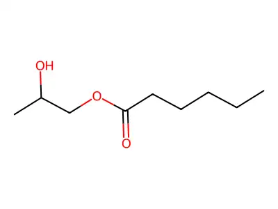 Propylene glycol 1-hexanoate structure