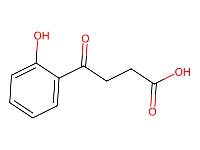 3-(2-Hydroxybenzoyl)propionic acid structure
