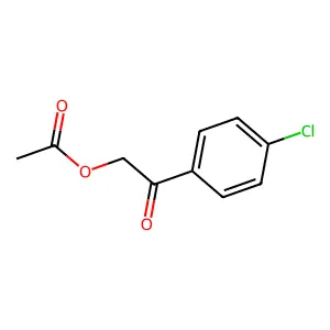 2-(4-Chlorophenyl)-2-oxoethyl acetate structure