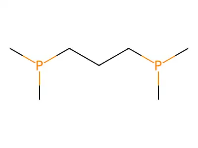 1,3-Bis(dimethylphosphino)propane structure