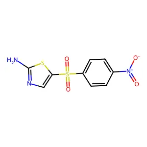 对硝基苯基-2-氨基噻唑-5-基砜 structure