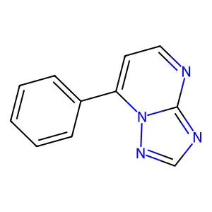 7-Phenyl-[1,2,4]triazolo[1,5-a]pyrimidine structure