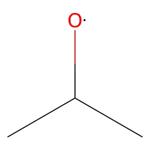 1-Methyl ethoxy radical structure